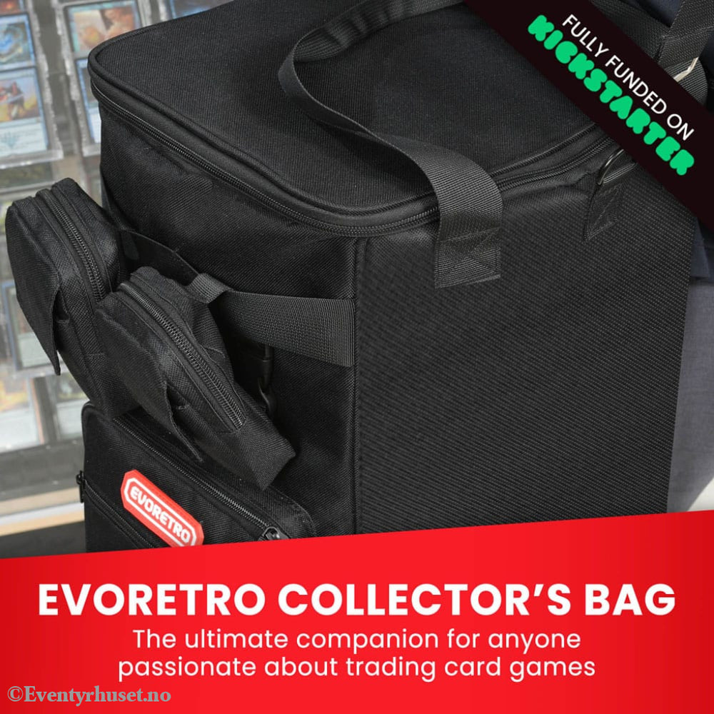 Evoretro Trading Card Backpack Black Storage & Protection