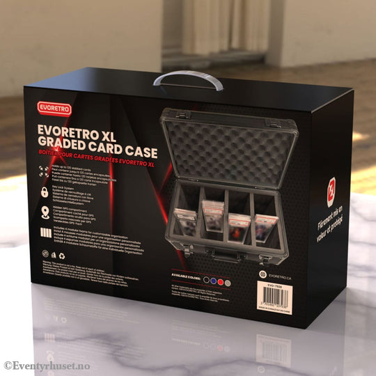 Evoretro Trading Card Suitcase Black XL Storage & Protection