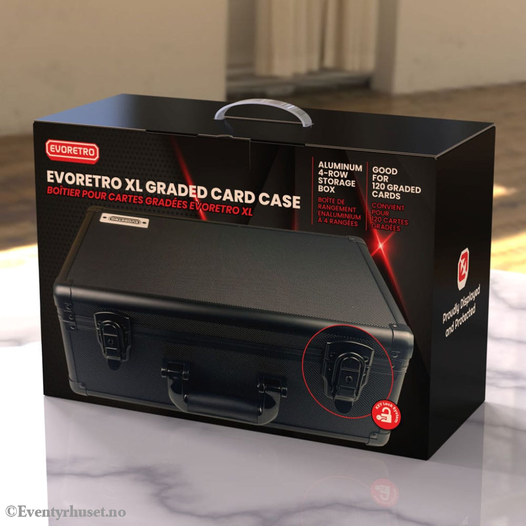 Evoretro Trading Card Suitcase Black XL Storage & Protection