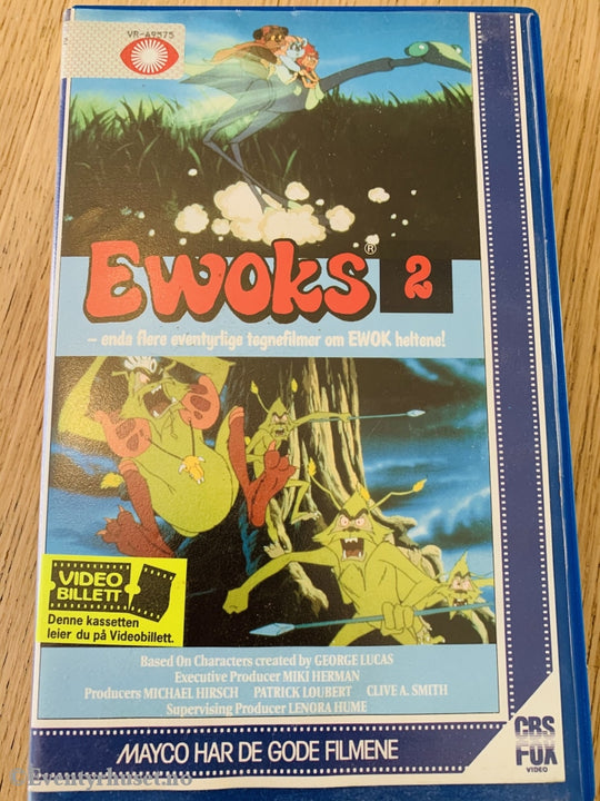 Ewoks 2. 1986. Vhs Big Box.