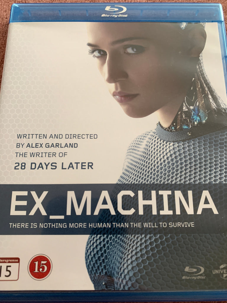 Ex-Machina. Blu-Ray. Blu-ray Disc