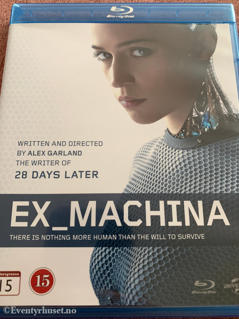 Ex-Machina. Blu-Ray. Blu-ray Disc