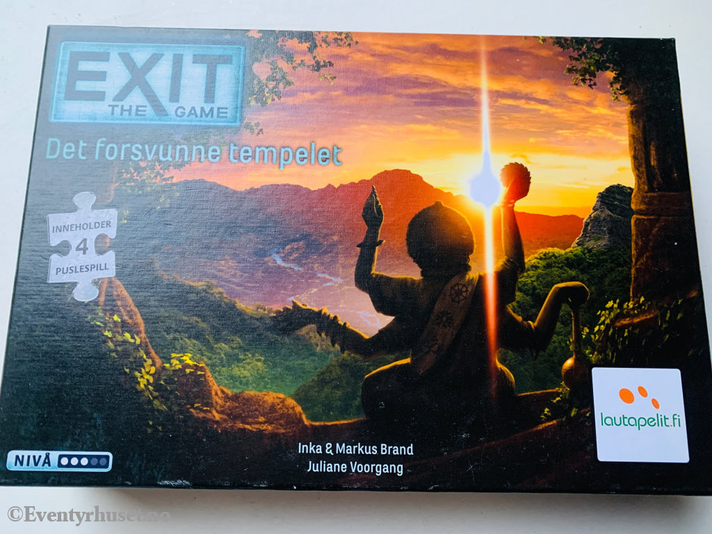 EXIT – Det forsvunne tempelet. Escape Room-spill