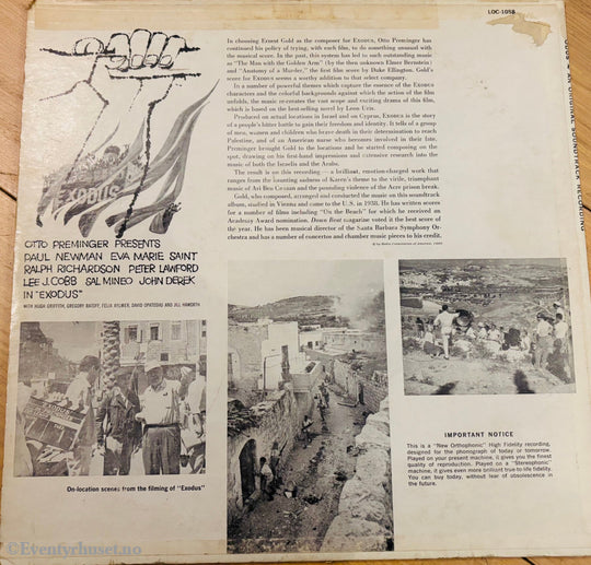 Exodus LP.
