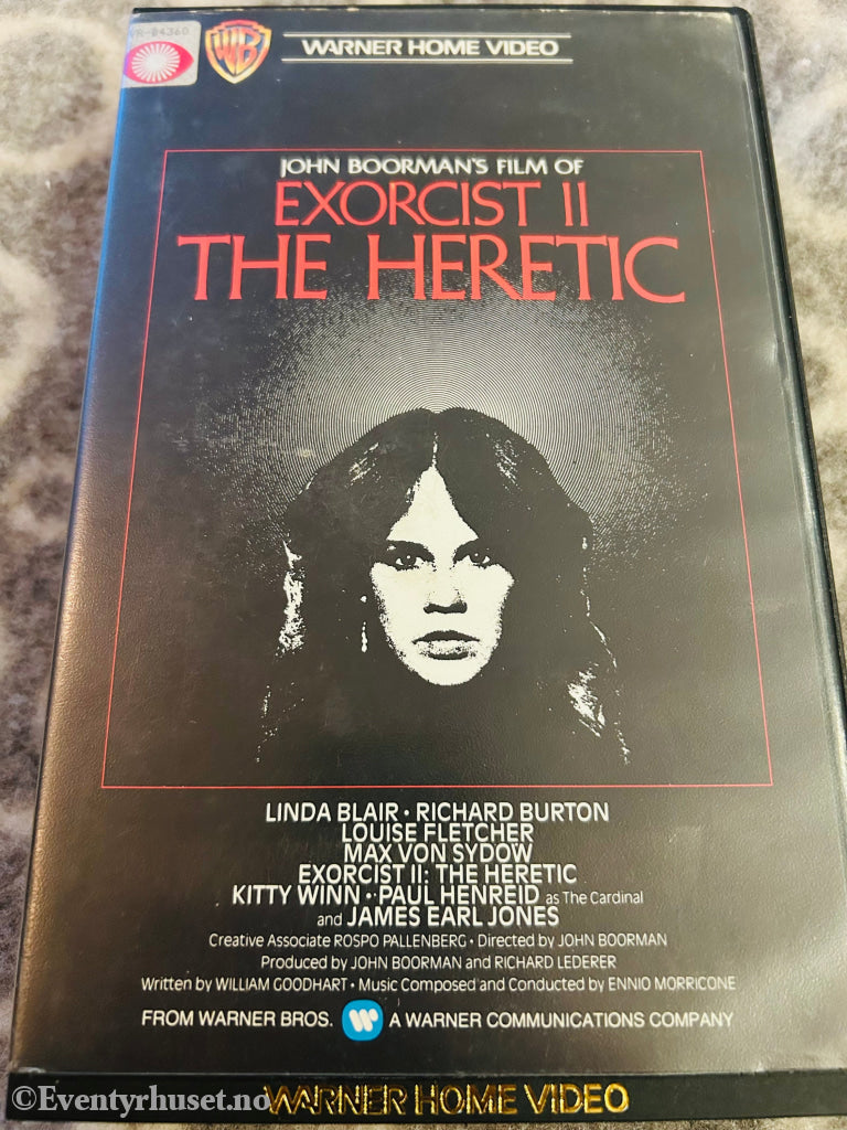 Exorcisten Ii. 1979. Vhs Big Box. Box