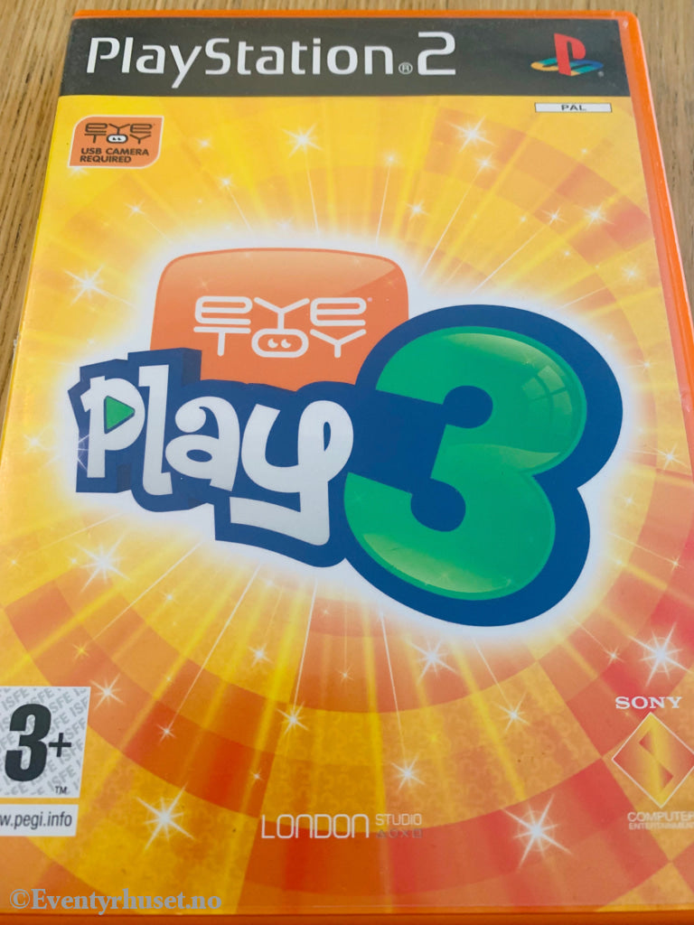 Eye Toy Play 3. Ps2. Ps2