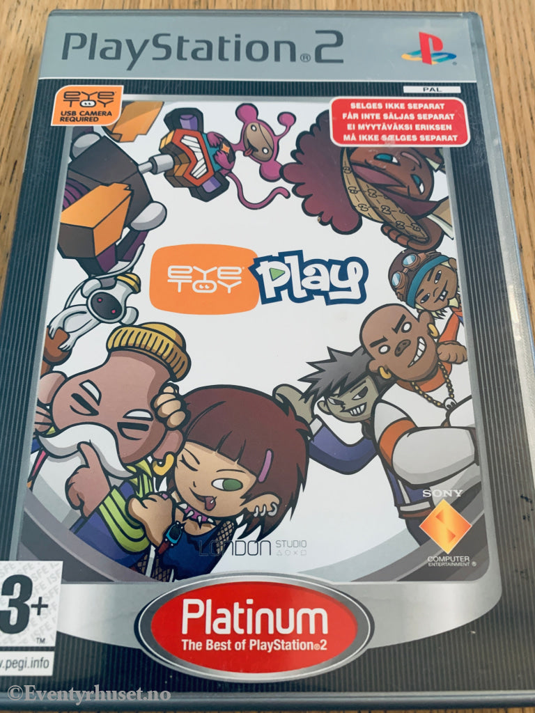Eye Toy Play (Platinium). Ps2. Ps2