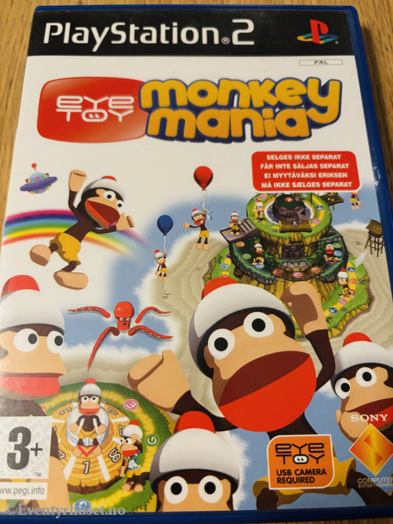 EyeToy: Monkey Mania. PS2-spill