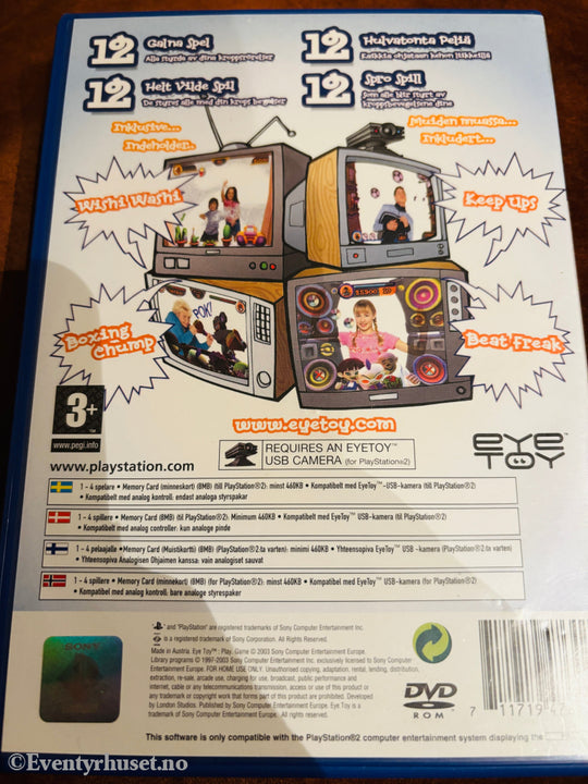 EyeToy Play. PS2.