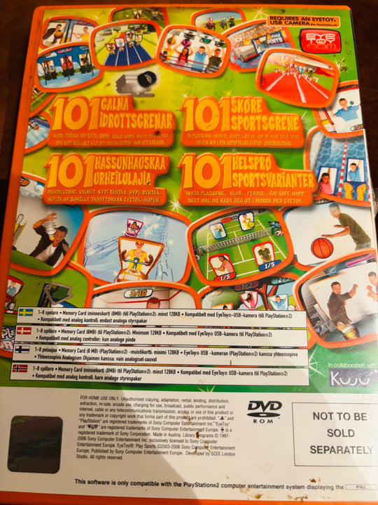 EyeToy Play Sports. PS2.