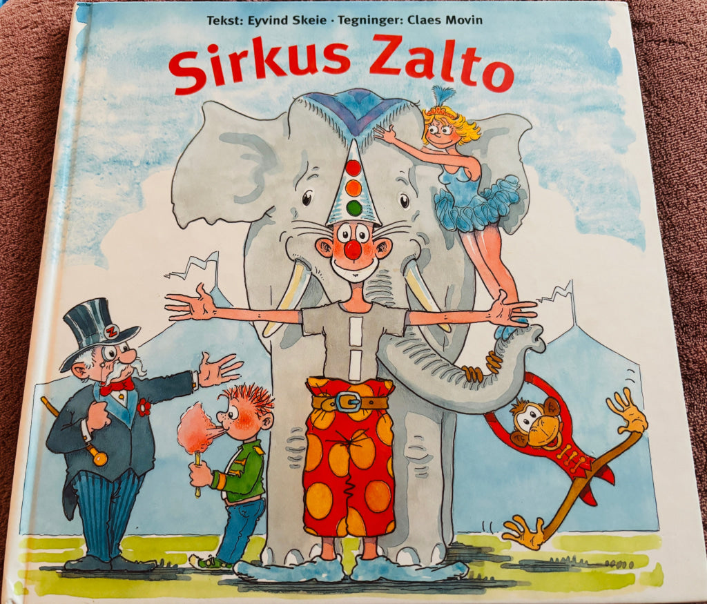 Eyvind Skeie – Sirkus Zalto. Bok.