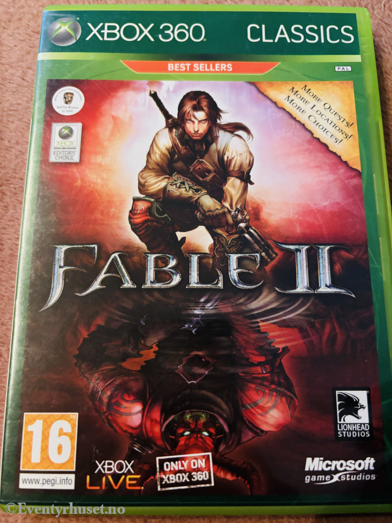 Fable II (Classics). Xbox 360.