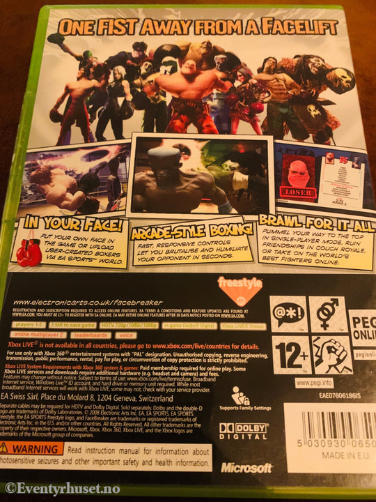 FaceBreaker. Xbox 360