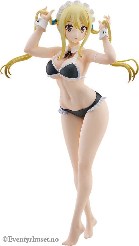 Fairy Tail 100 Years Quest Beach Queens Pop Up Parade PVC Statue Lucy Heartfilia: Virgo Form Swimsuit Ver. L Size 23 cm