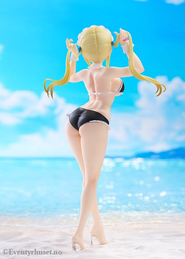 Fairy Tail 100 Years Quest Beach Queens Pop Up Parade PVC Statue Lucy Heartfilia: Virgo Form Swimsuit Ver. L Size 23 cm