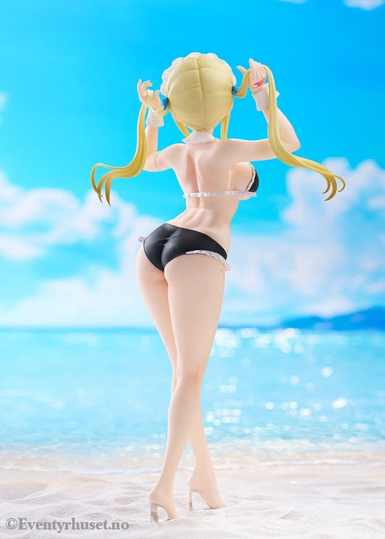 Fairy Tail 100 Years Quest Beach Queens Pop Up Parade PVC Statue Lucy Heartfilia: Virgo Form Swimsuit Ver. L Size 23 cm
