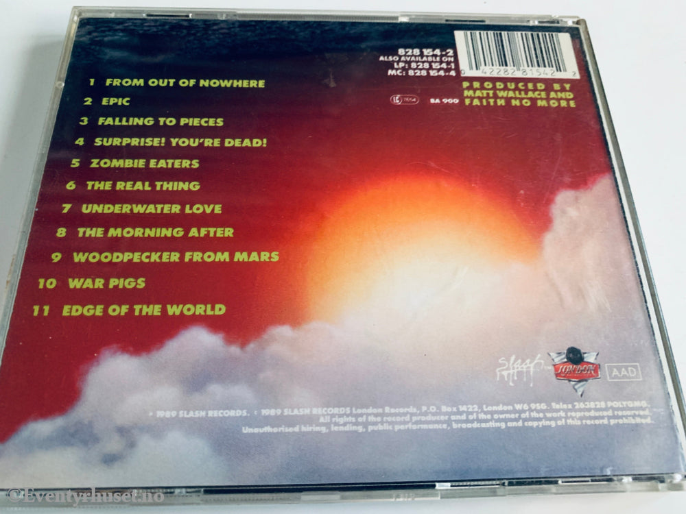 Faith No More (1989) - The Real Thing - CD