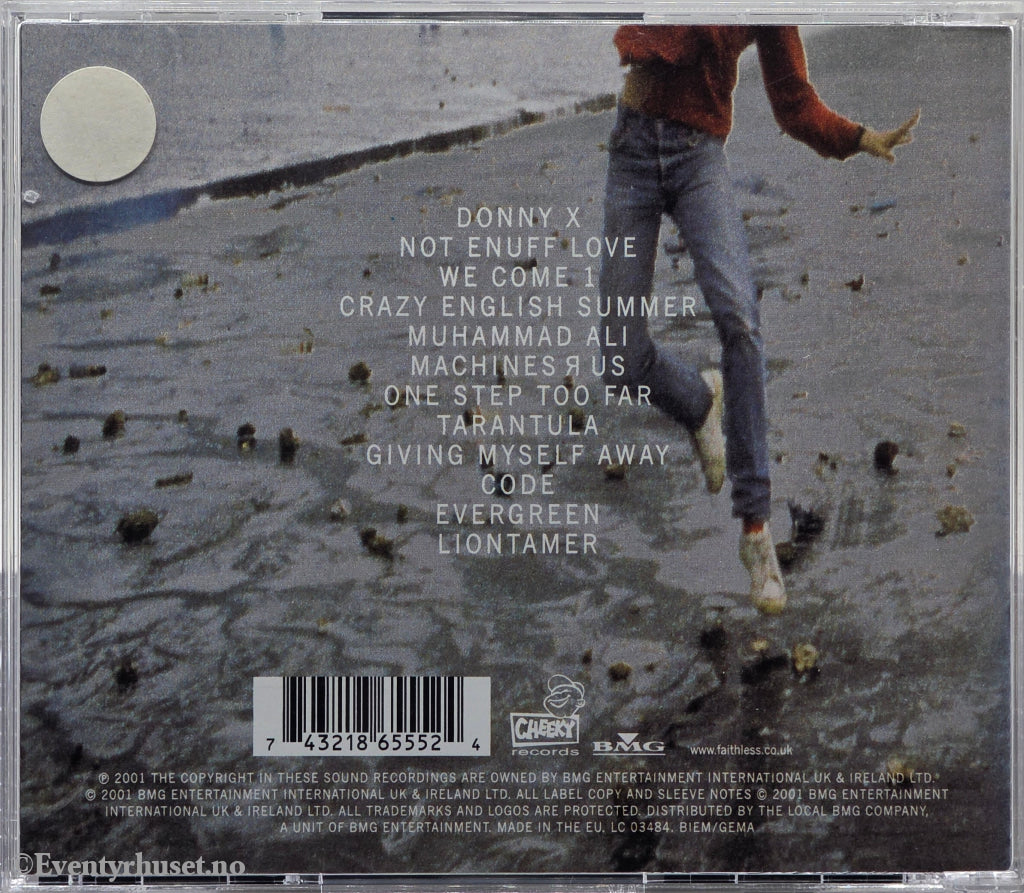 Faithless, Outrospective, 2001. Musikk-CD.