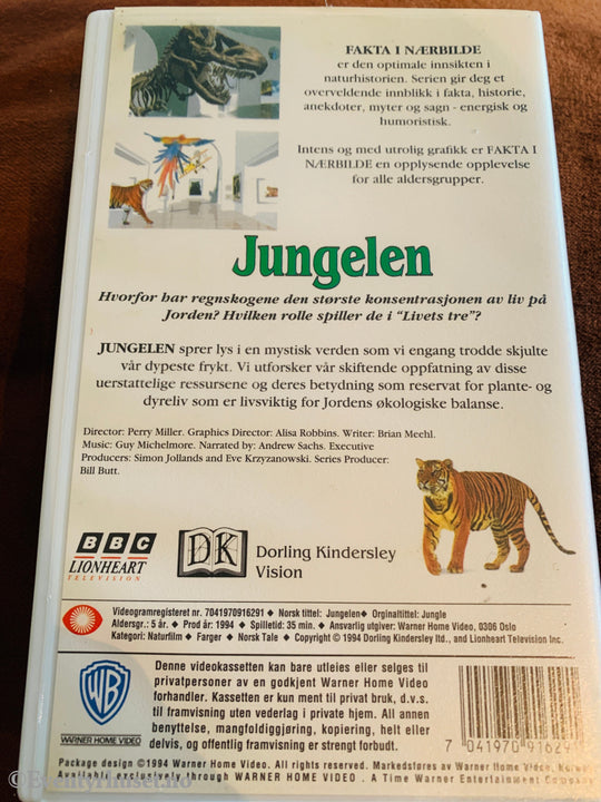 Fakta i nærbilde: Jungelen. 1992. VHS.