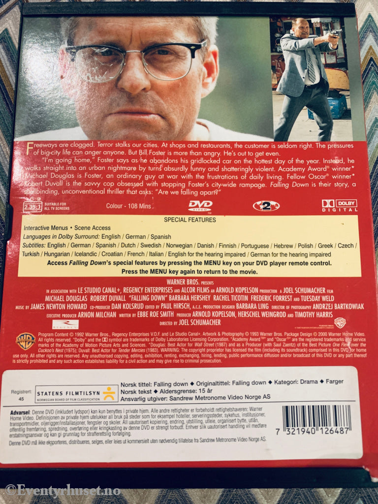 Falling Down. DVD. Snapcase.