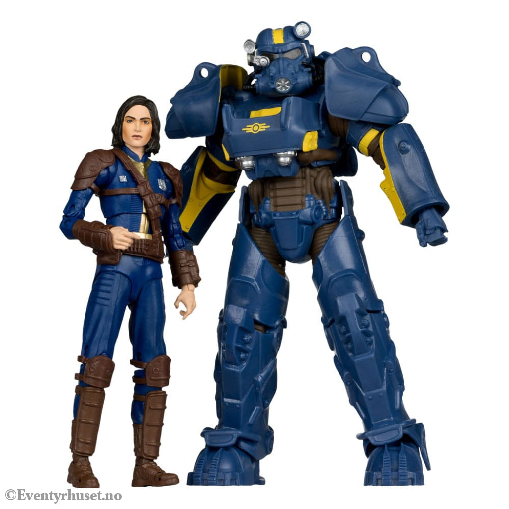Fallout 4 Statue 2-Pack T-60 Vault Tec & Sole Survivor 18 cm Toys