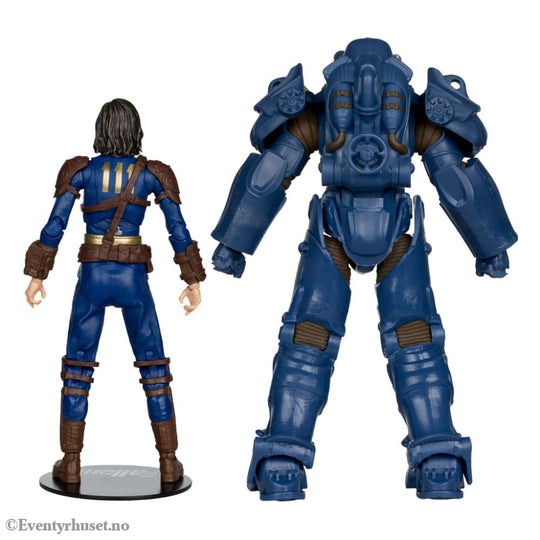 Fallout 4 Statue 2-Pack T-60 Vault Tec & Sole Survivor 18 cm Toys