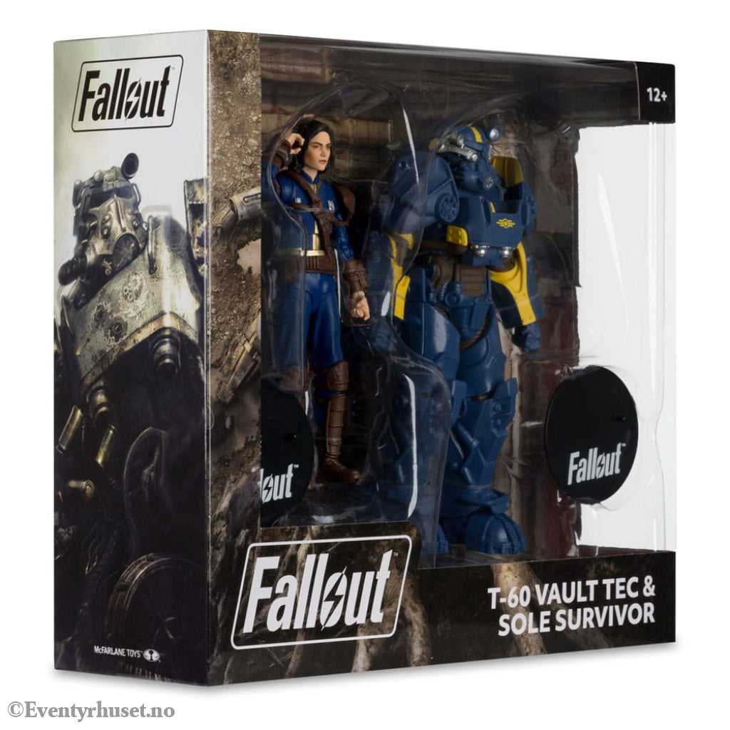 Fallout 4 Statue 2-Pack T-60 Vault Tec & Sole Survivor 18 cm Toys
