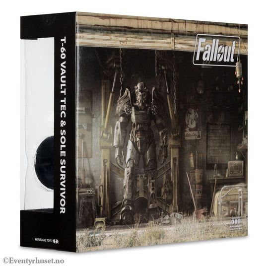 Fallout 4 Statue 2-Pack T-60 Vault Tec & Sole Survivor 18 cm Toys