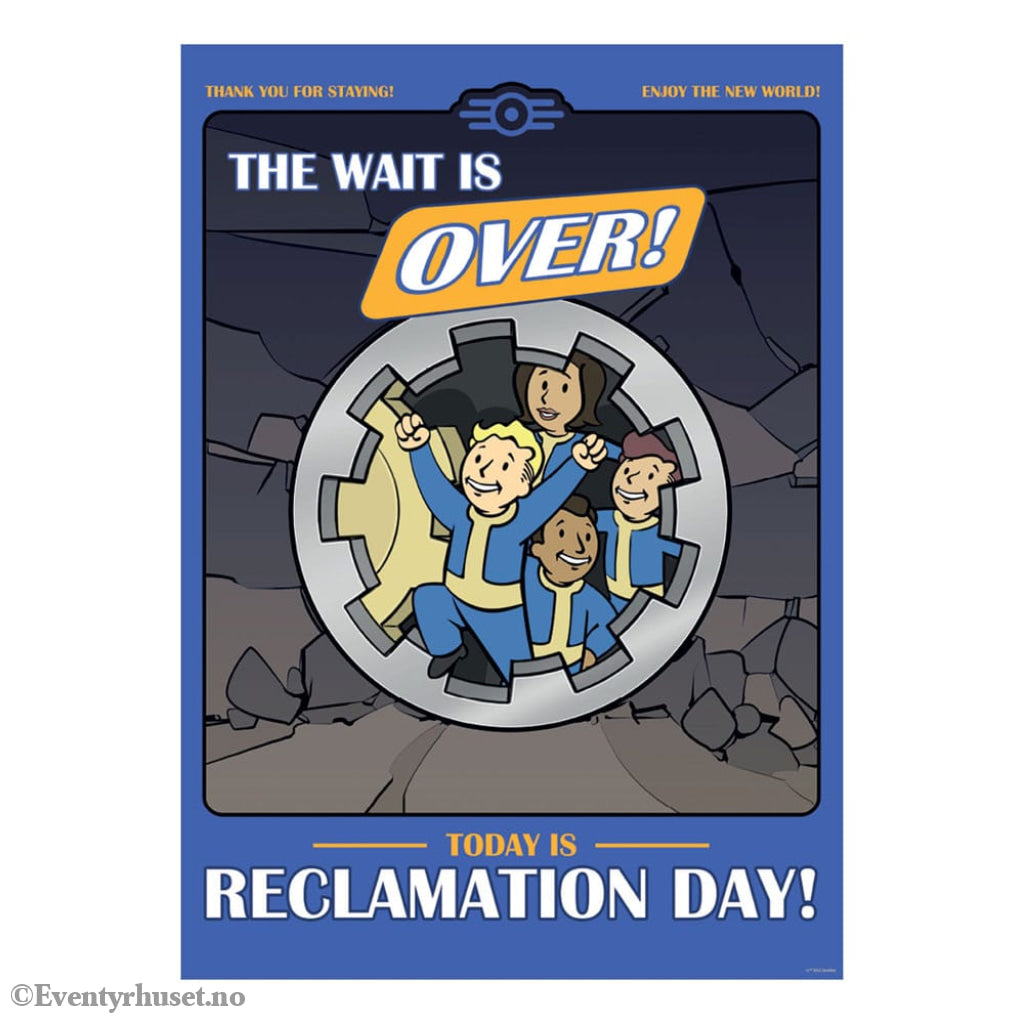 Fallout Art Print Reclamation Day Limited Edition 42 x 30 cm Home & Gifts