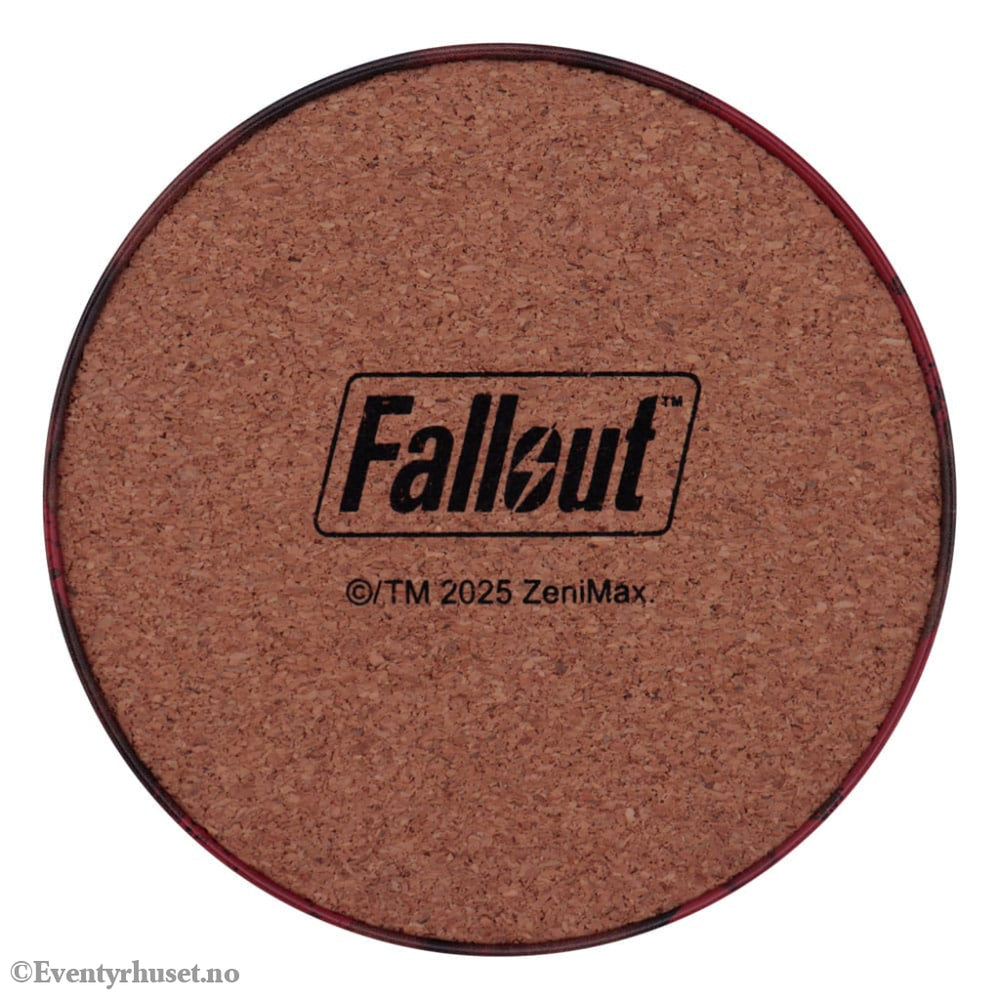 Fallout Coaster 4-Pack Metal Drinks Home & Gifts