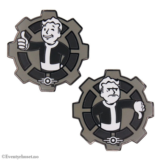 Fallout Collectable Coin Decision Black & White Limited Edition Collectibles