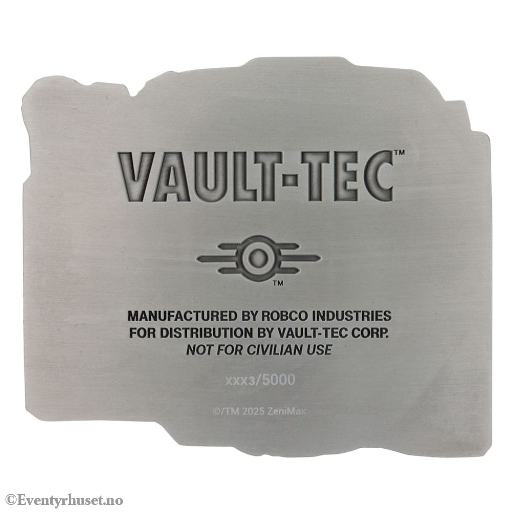 Fallout Collectible Ingot Pip-Boy Limited Edition Collectibles