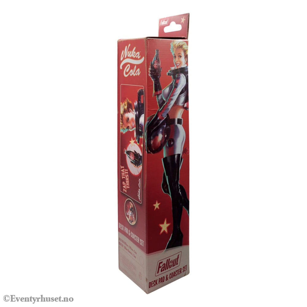 Fallout Desk Pad & Coaster Set Nuka-Cola Home & Gifts