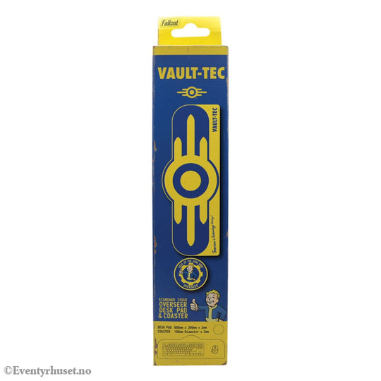 Fallout Desk Pad & Coaster Set Vault-Tec Home & Gifts