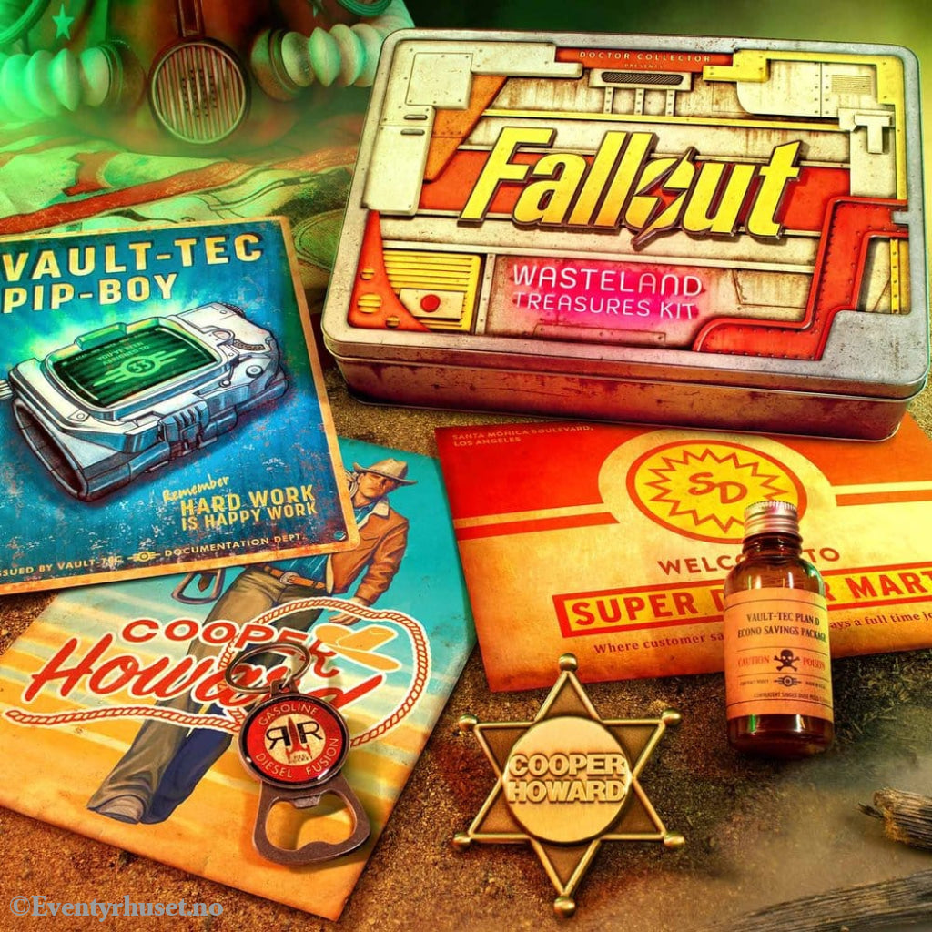 Fallout Gift Box Wasteland Treasures Kit Collectibles
