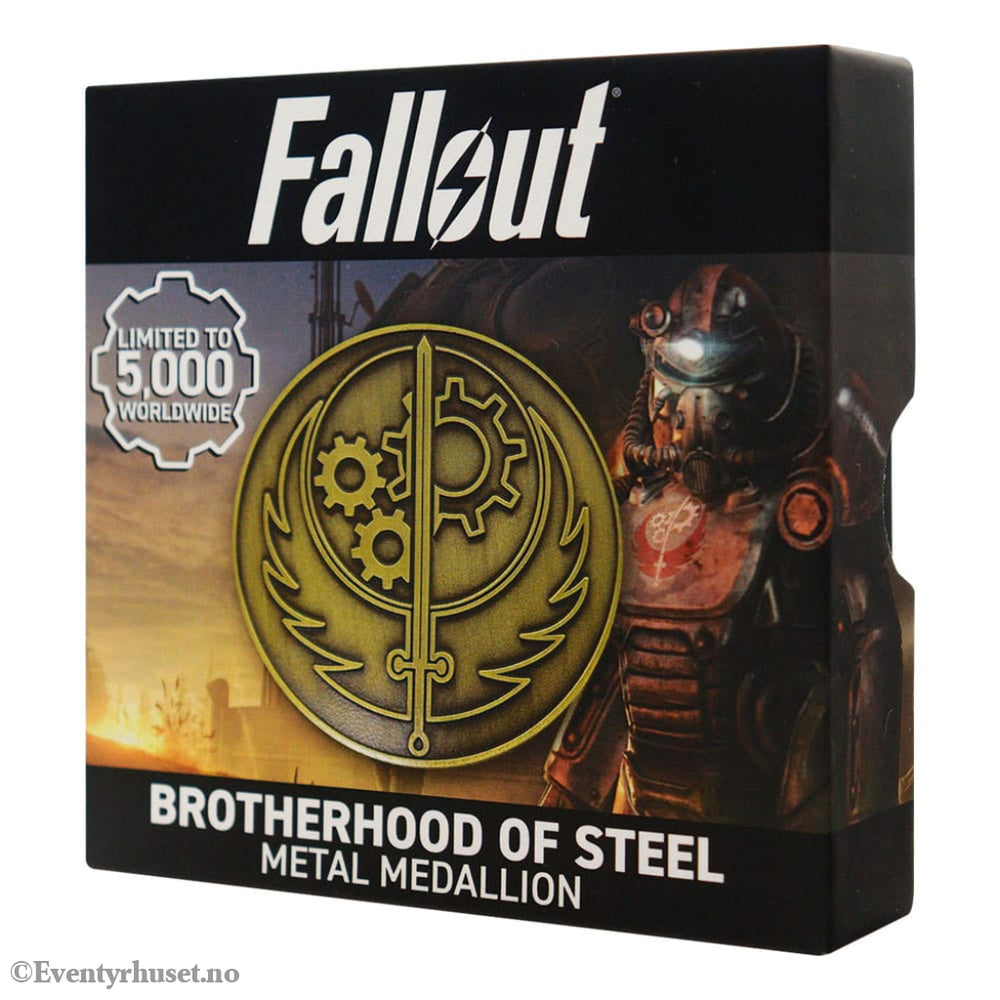 Fallout Medallion Brotherhood of Steel Collectibles