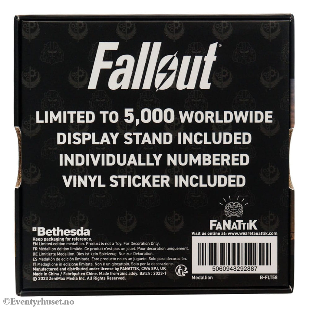 Fallout Medallion Brotherhood of Steel Collectibles