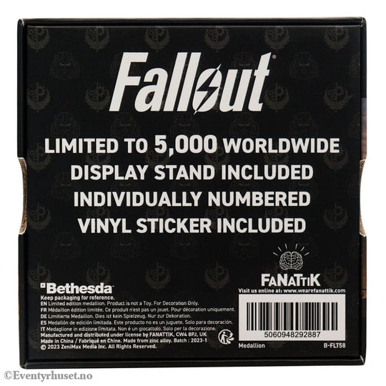 Fallout Medallion Brotherhood of Steel Collectibles