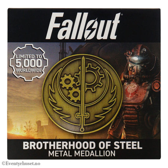 Fallout Medallion Brotherhood of Steel Collectibles