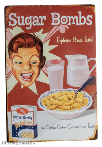Fallout Metal Sign Sugar Bombs