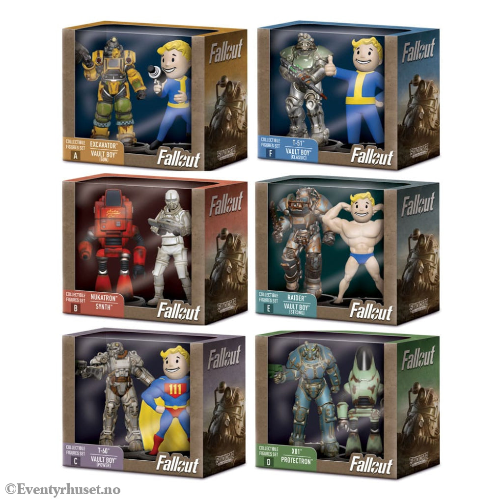 Fallout Mini Figures 2-Pack 7 cm Assortment (6) Collectibles