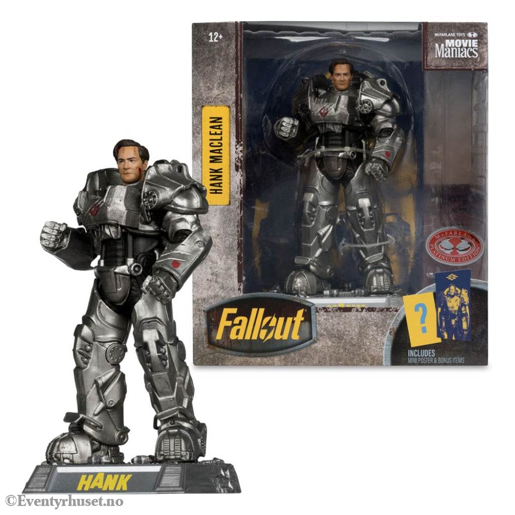 Fallout Movie Maniacs Action Figure Hank Maclean (Season 2) (Red Platinum Edition) 17 cm Toys