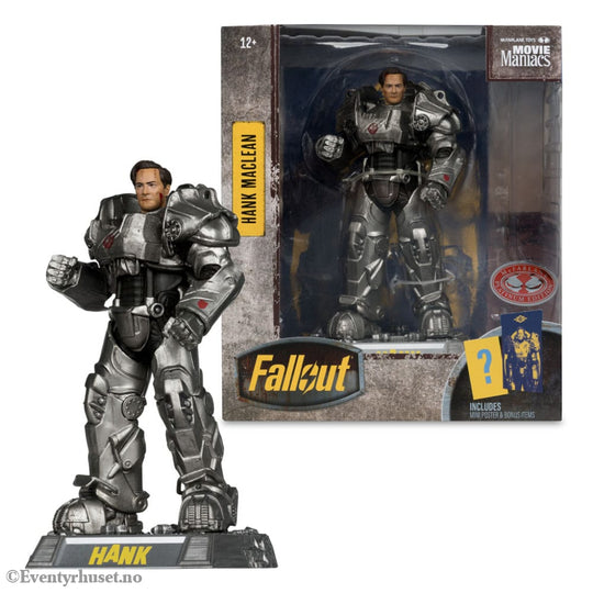 Fallout Movie Maniacs Action Figure Hank Maclean (Season 2) (Red Platinum Edition) 17 cm Toys