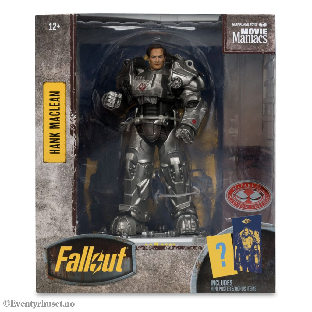 Fallout Movie Maniacs Action Figure Hank Maclean (Season 2) (Red Platinum Edition) 17 cm Toys