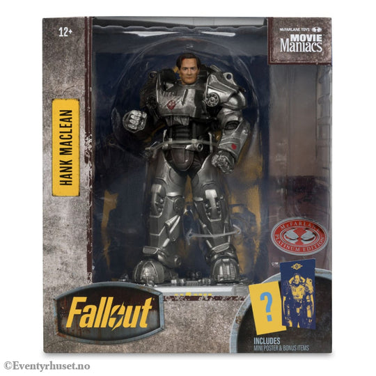 Fallout Movie Maniacs Action Figure Hank Maclean (Season 2) (Red Platinum Edition) 17 cm Toys
