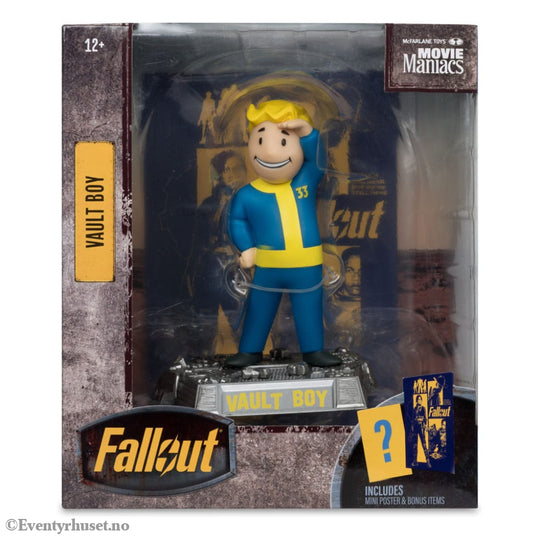 Fallout Movie Maniacs Action Figure Vault Boy Version 3 14 cm Toys