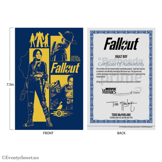 Fallout Movie Maniacs Action Figure Vault Boy Version 3 14 cm Toys