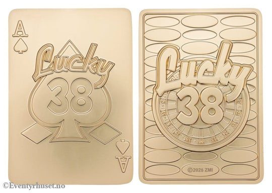 Fallout: New Vegas Replica Lucky 38 Imitation Gold Casino Set Limited Edition Collectibles