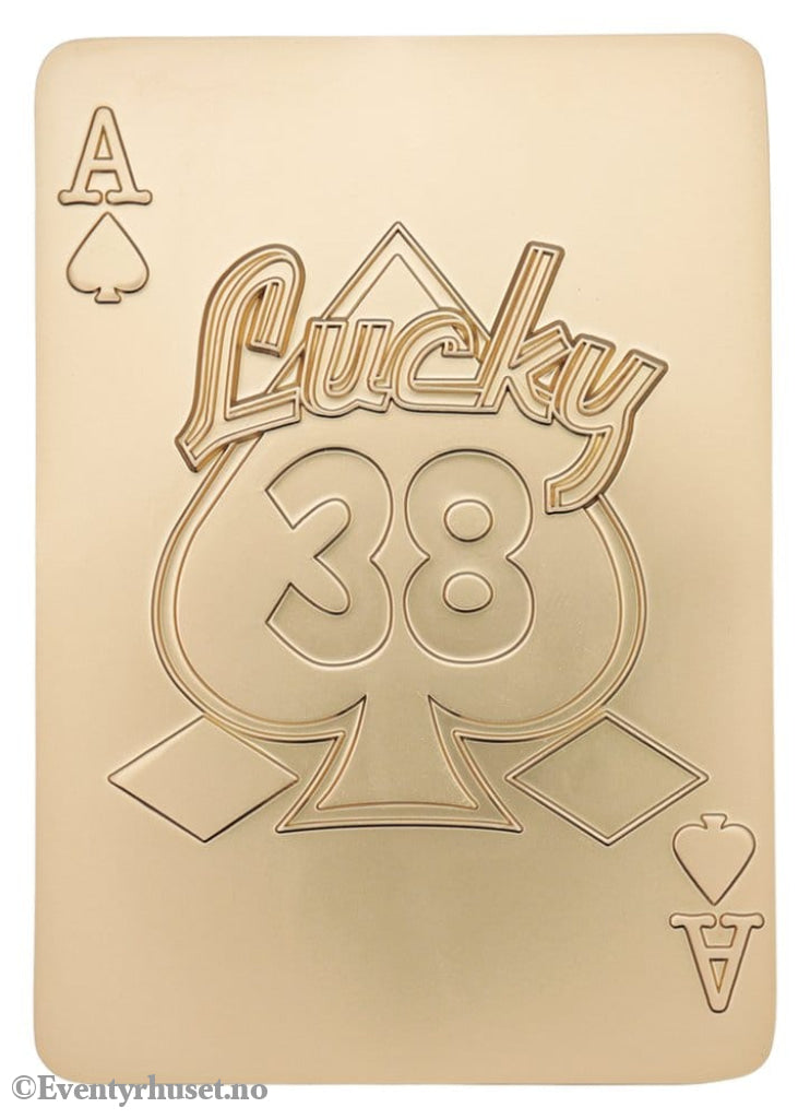 Fallout: New Vegas Replica Lucky 38 Imitation Gold Casino Set Limited Edition Collectibles