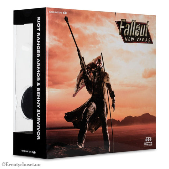 Fallout: New Vegas Statue 2-Pack Riot Ranger Armor & Benny Survivor 18 cm Toys